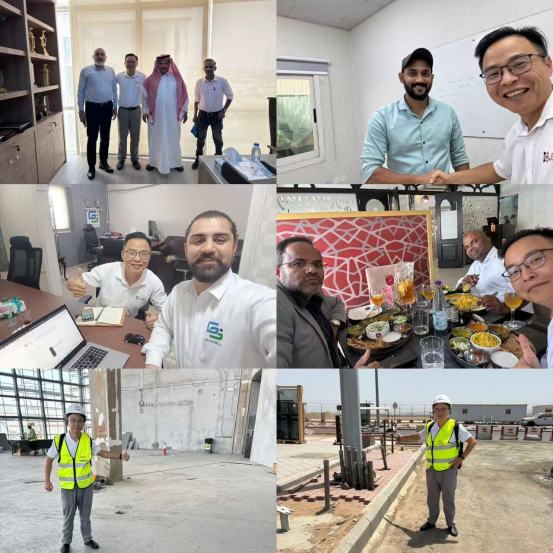 Viaggio di lavoro in Medio Oriente