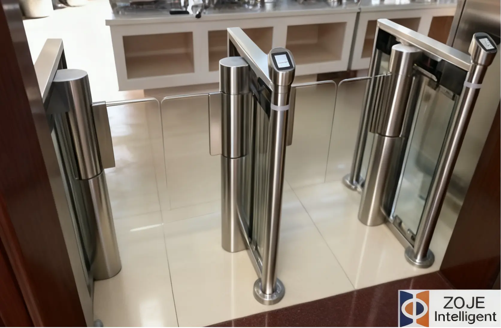 Come collegare un cancello a battente al controllo accessi?