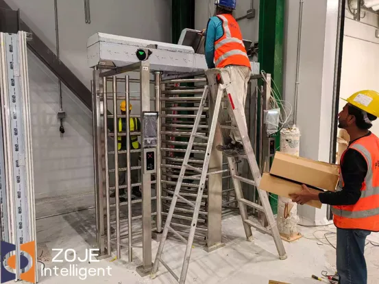 Perché scegliere il tornello a tutta altezza ZOJE? Caso di studio del progetto Arabia Saudita