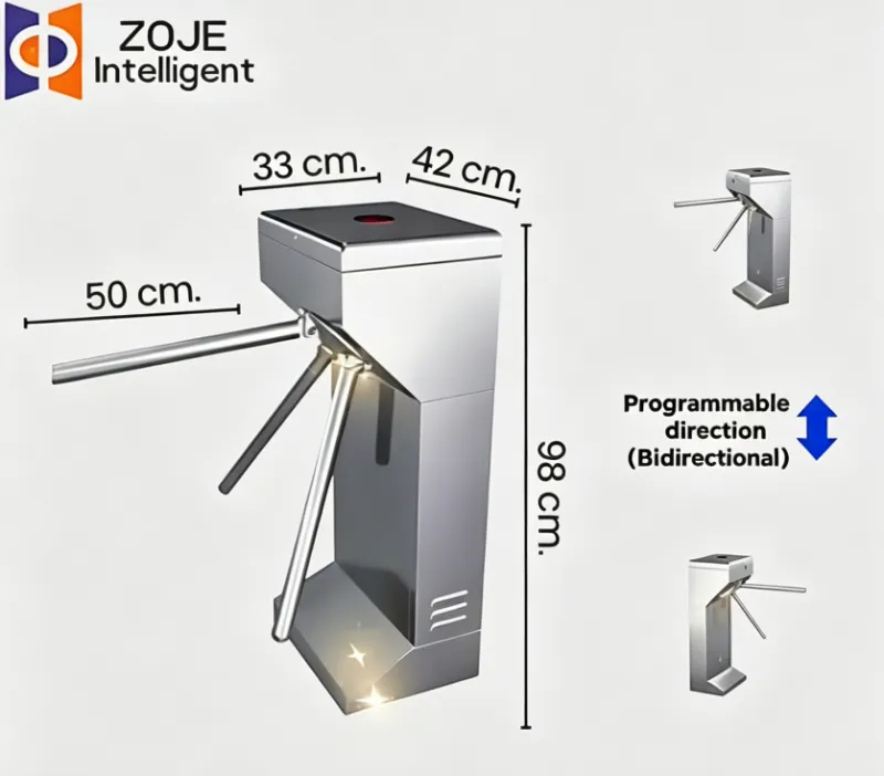ZOJE tripod turnstile